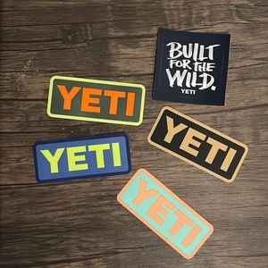 *FREE W/ PURCHASE* Yeti Sticker Bundle